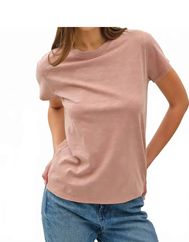 Classic Cut Acid Wash Cotton Tee