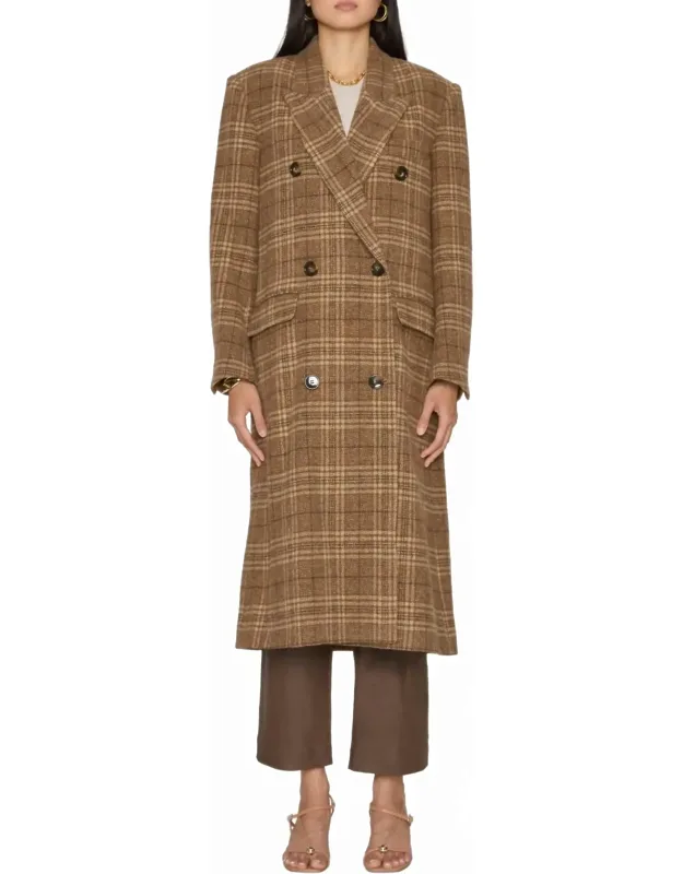 Lexana Double Breasted Midi Coat