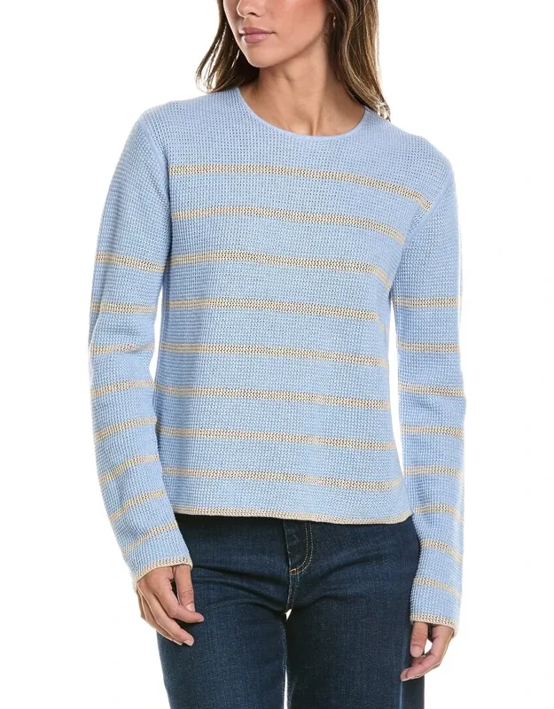 Plaited Reversible Cashmere-blend Sweater