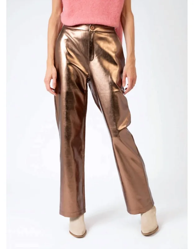 Straight-leg Trousers
