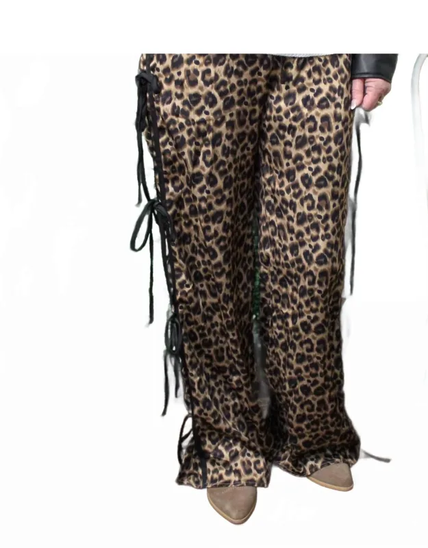 Wide Leg Pull-on Pants