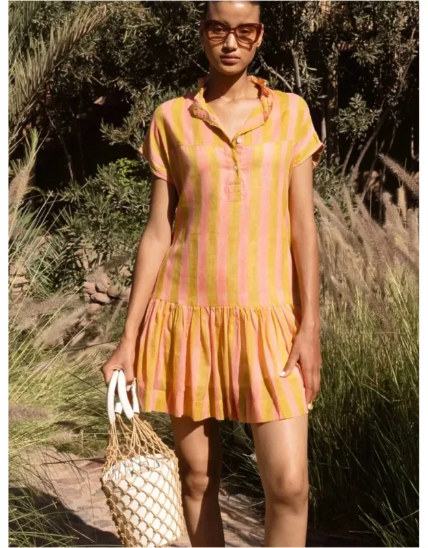 Cap Sleeve Mini Dress