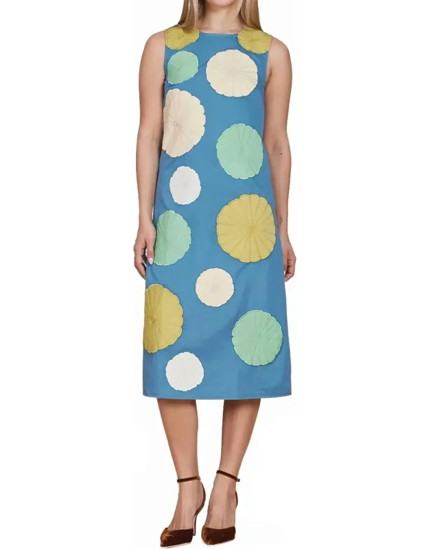Mosaic Embroidery Dress