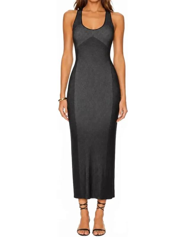 Kitzy Cross Back Knit Dress