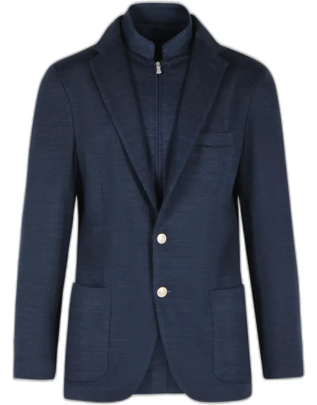 Cotton Blend Blazer