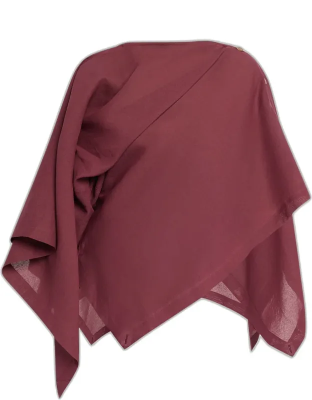 All Squares Paper Handkerchief Top