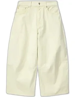 Denim Barrel-leg Jeans