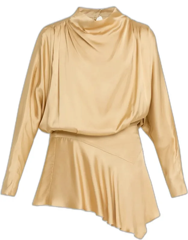 Asymmetric Mini Dress