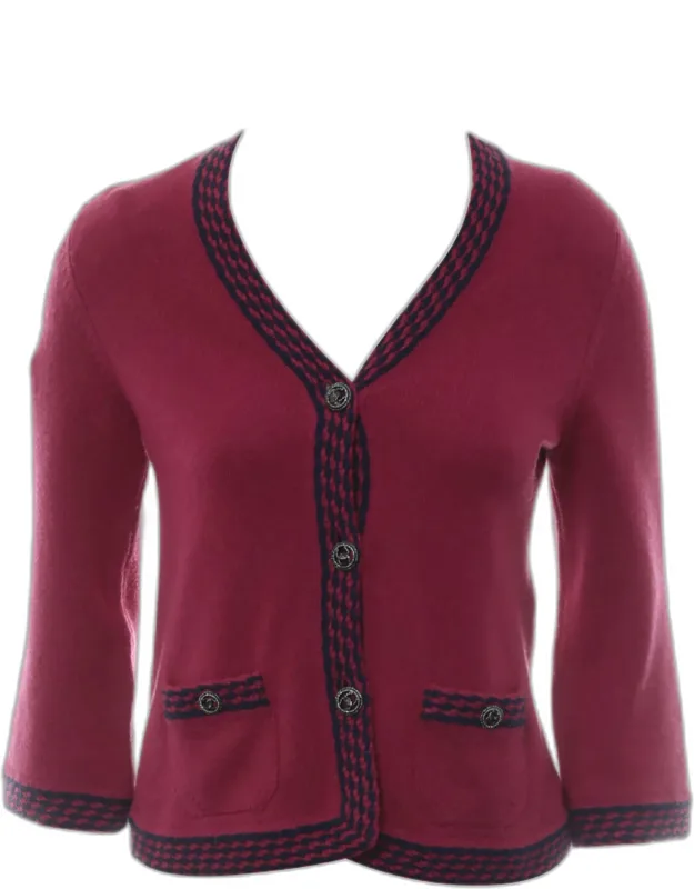 Cc Button Cardigan