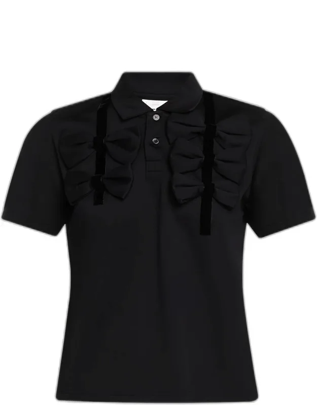 Bow Tie Polo Shirt