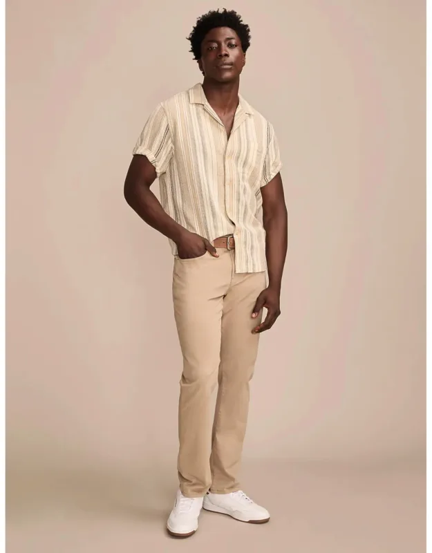 Straight Sateen Stretch Jeans