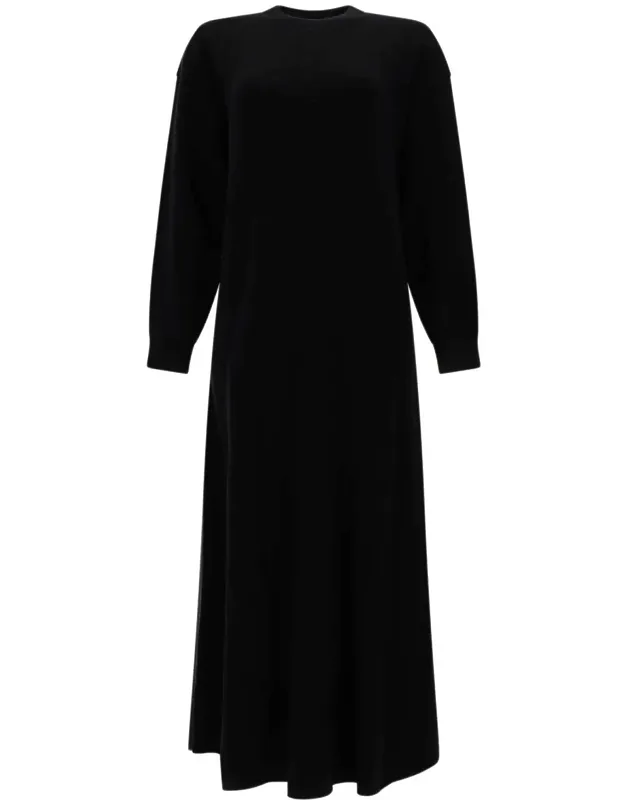 Knit Silk-blend Maxi Dress