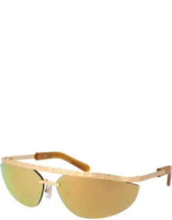 Gold Metal Sunglasses