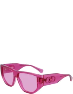 Multicolor Injected Sunglasses