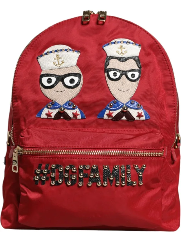 Vulcano Embellishment Backpack Bag