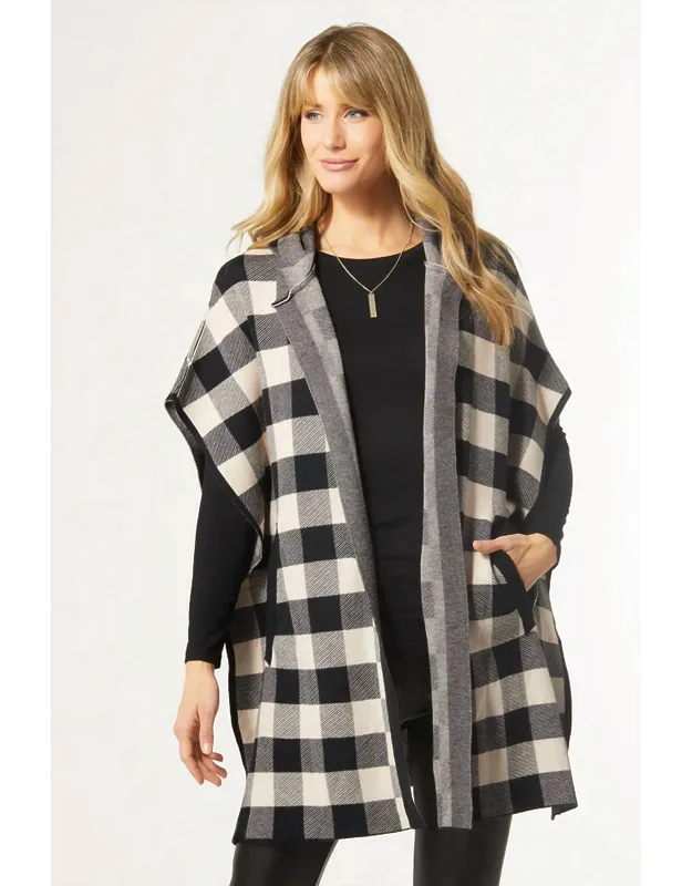 Plaid Cardigan