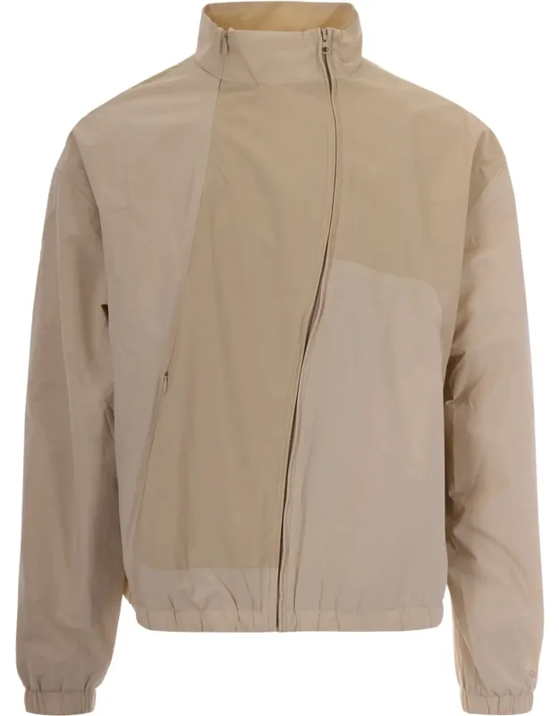 Retro-inspired Curve Zipper Jacket