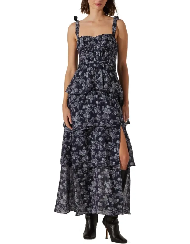 Mellorie Floral Tiered Maxi Dress