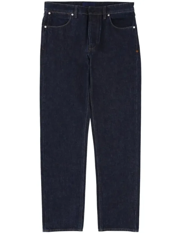 Straight-leg Classic Denim Jeans