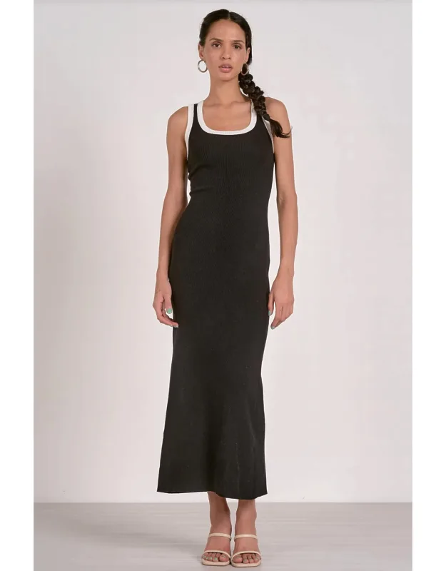 Contrast Tank Dress