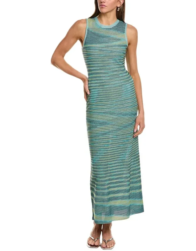 Wool-blend Midi Dress