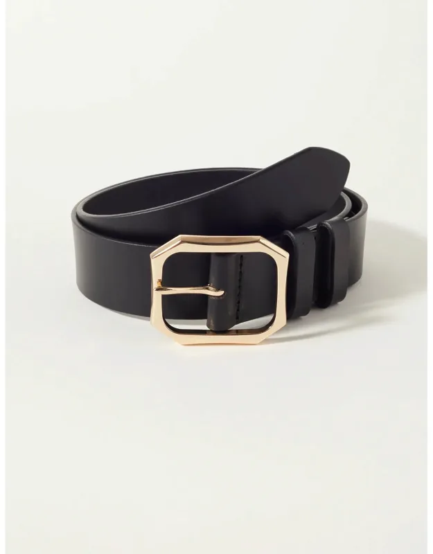 High Shine Buckle Belt