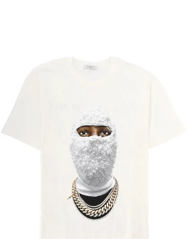 Balaclava Chains Cotton Graphic Tee