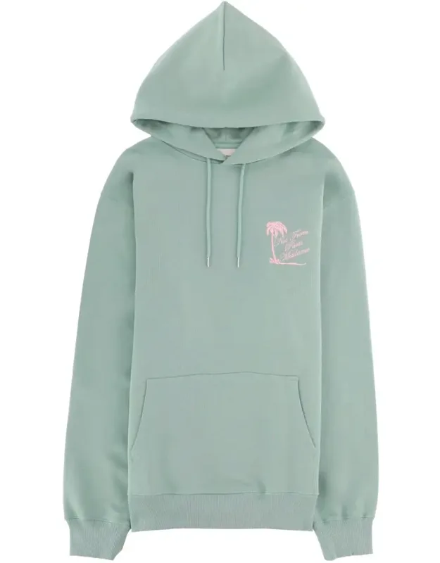 Slogan Palmiers Hoodie