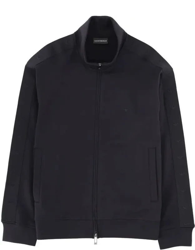 Stand Collar Zip Sweatshirt