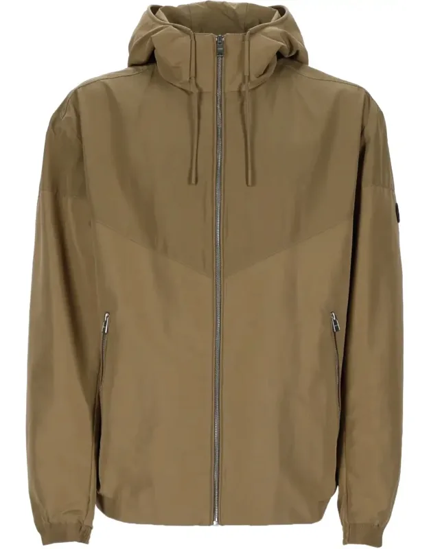 Recycled Polyester Hooded Zip Jacket