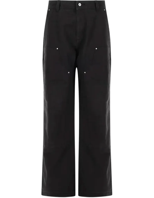 Carpenter Relaxed Wide-leg Utility Trousers