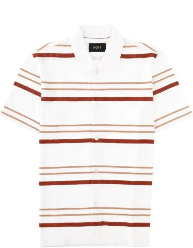 Pitti Horizontal Stripe Polo Shirt