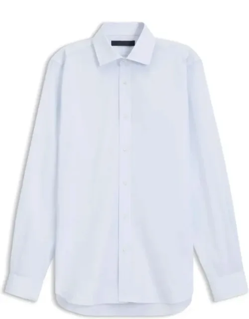 By Beckham Slim-fit Cotton Shirt, Tailored From Soft Cotton