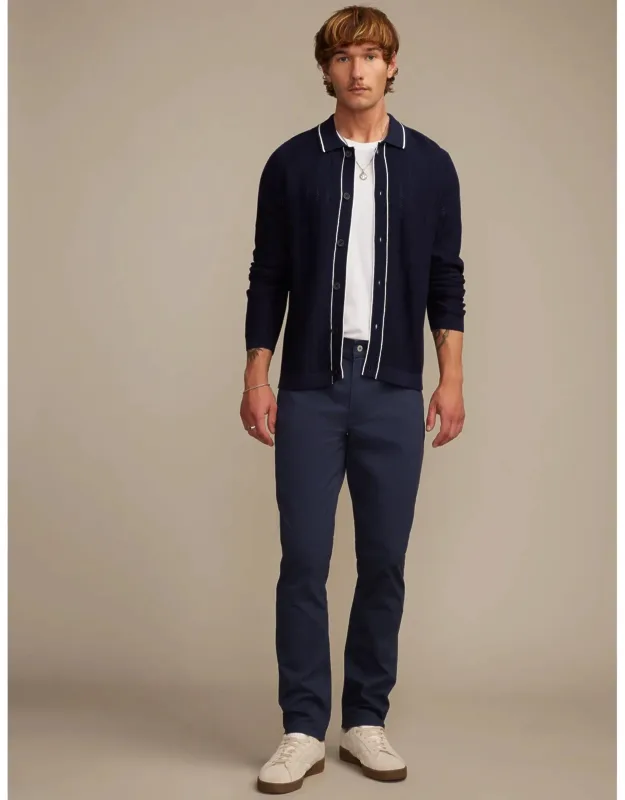 Straight Sateen Stretch Jeans
