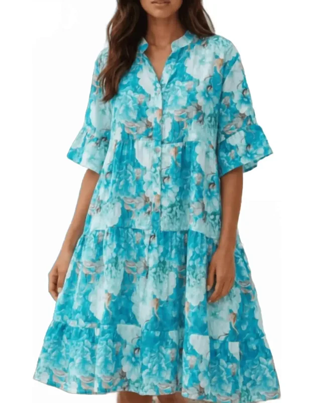 Floral Tiered Dress