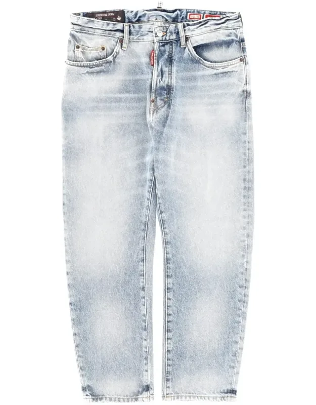 Washed Cotton Jeans