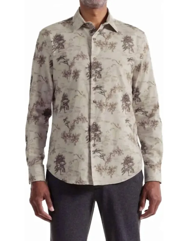 Nature Toile De Jouy Shirt