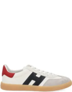 Suede Overlay Sneakers