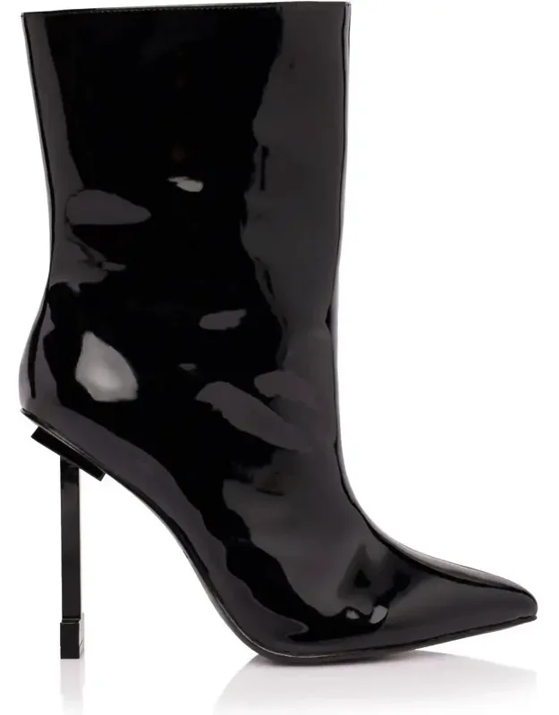 Molded Stiletto Heel Booties