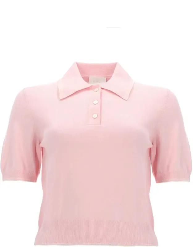 Cotton Ribbed Polo Shirt