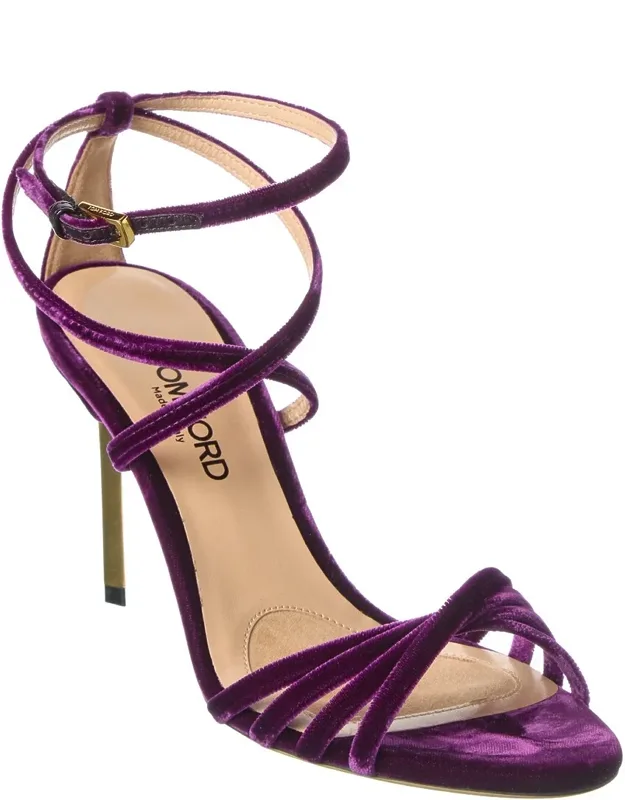 Ida Velvet Sandal