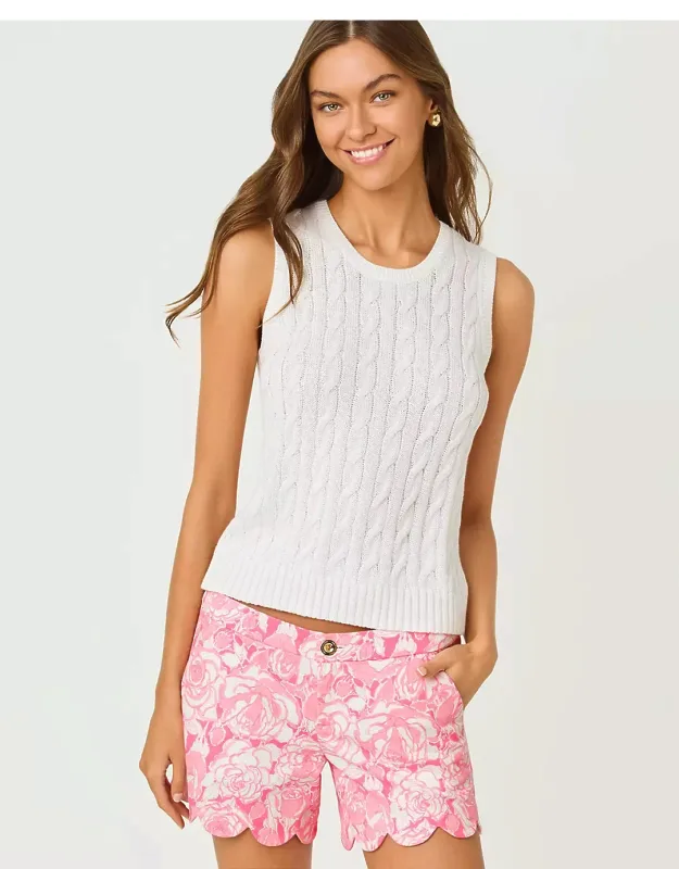 Crew Neck Sweater Tank