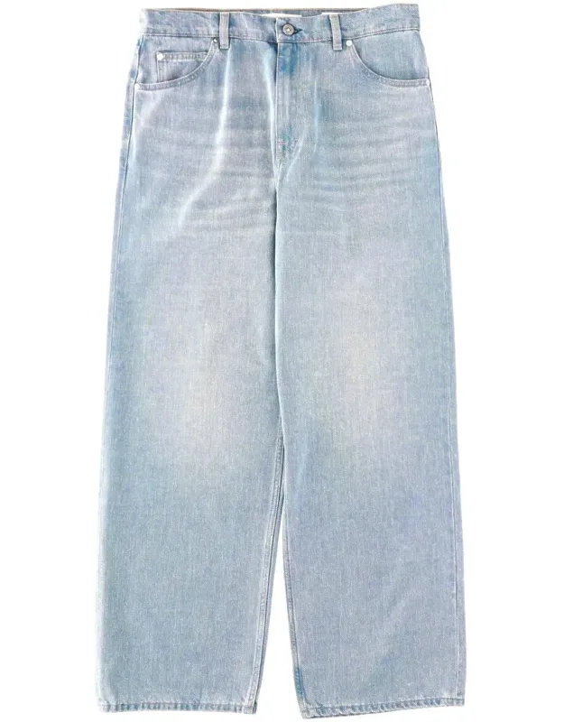 Relaxed Faded Jeans