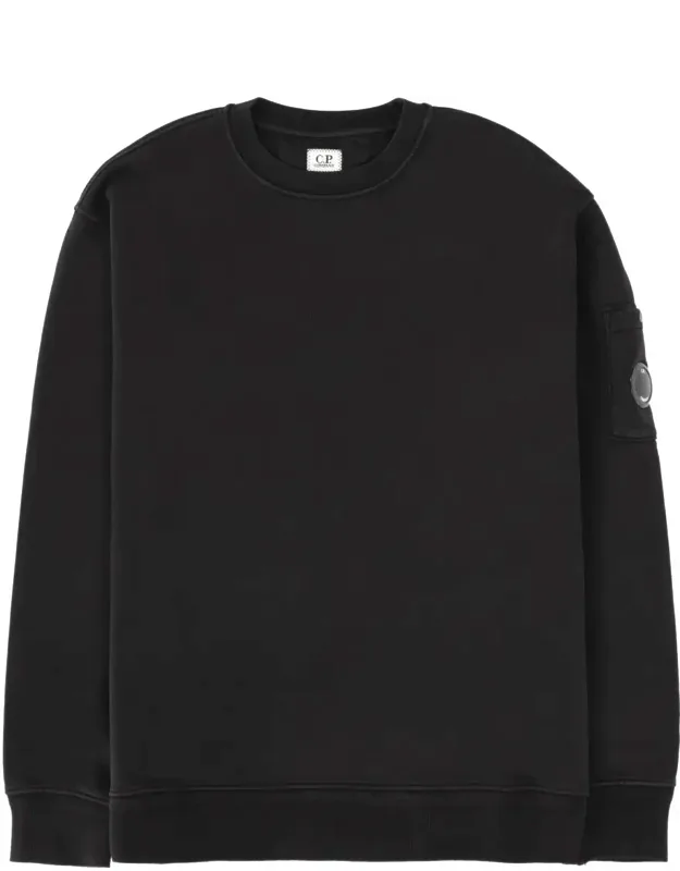 Sleeve Logo Cotton Sweatshirt
