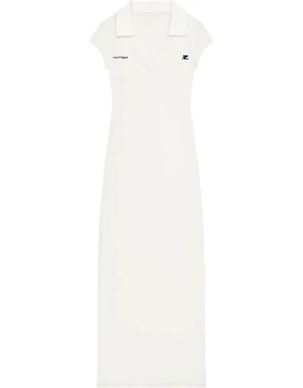 Polo Shirt With Side Slit