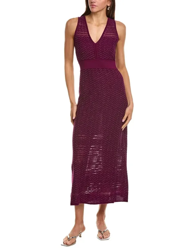 Wool-blend Midi Dress