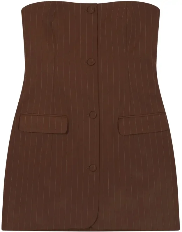 Strapless Mini Dress