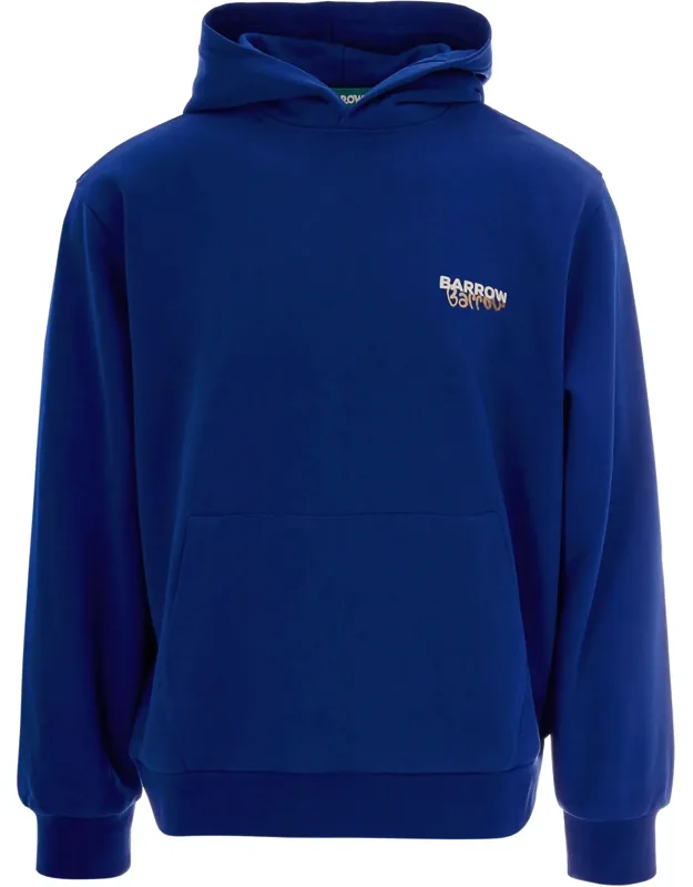 Regular Fit Hoodie With Bear Graphic And Logo Detail