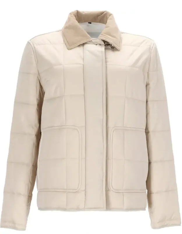 Quilted Boxy Field Jacket