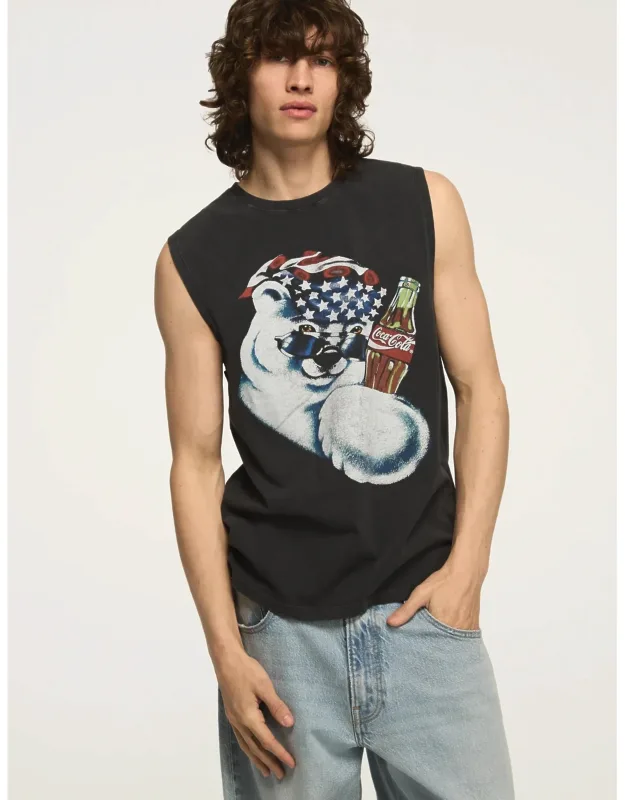 Coca-cola Polar Bear Sleeveless Tee